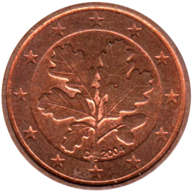 Preview 1 cent, 2004 obverse