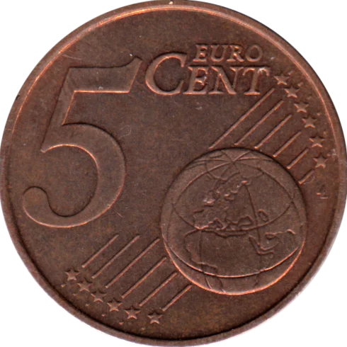 5 cents, 2017 Reverse