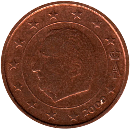 2 cents, 2000 Obverse