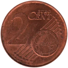 Preview 2 cents, 2019 reverse