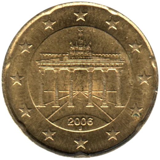 20 cents, 2006 Obverse
