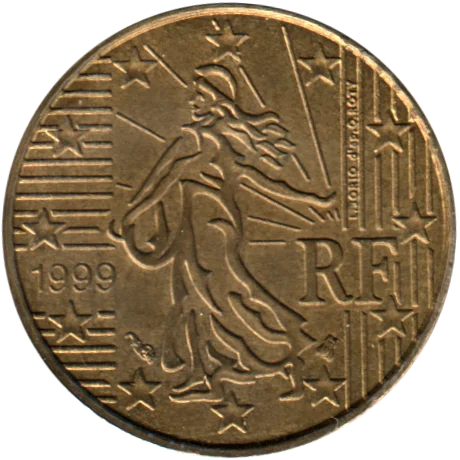 10 cents, 1999 Obverse