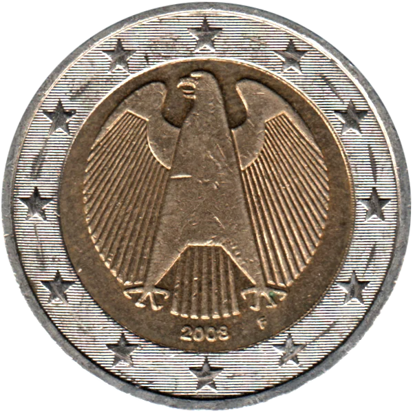 2 Euro, 2008 Obverse