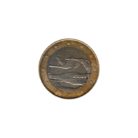 Preview 1 Euro, 2000 obverse