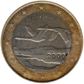 Preview 1 Euro, 2000 obverse