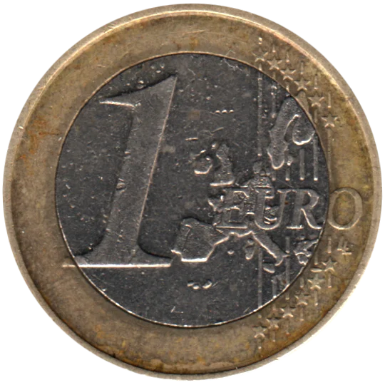 1 Euro, 2000 Reverse