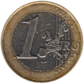 Preview 1 Euro, 2000 reverse