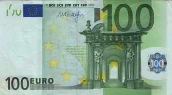Preview 100 Euro, 2002 obverse