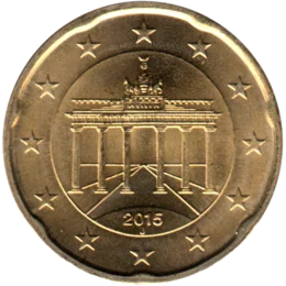 Preview 20 cents, 2015 obverse