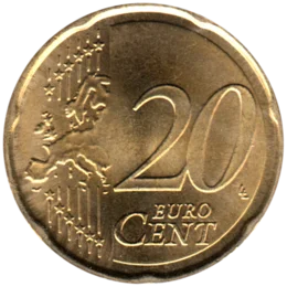 Preview 20 cents, 2015 reverse