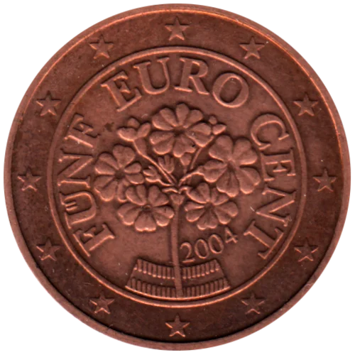 5 cents, 2004 Obverse