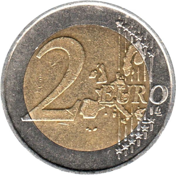 2 Euro, 2002 Reverse
