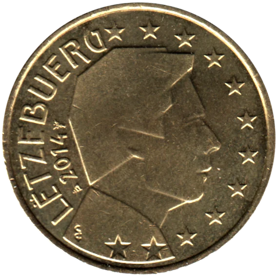 50 cents, 2014 Obverse