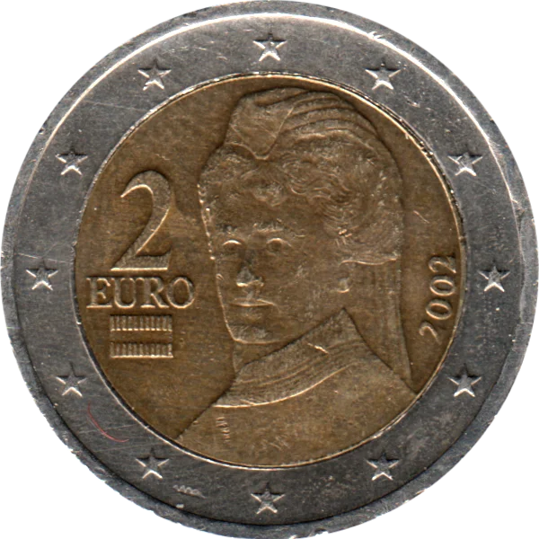 2 Euro, 2002 Obverse