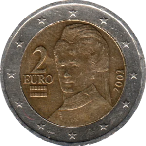 Preview 2 Euro, 2002 obverse