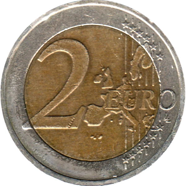 2 Euro, 2002 Reverse
