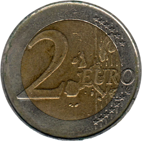 2 Euro, 2000 Reverse