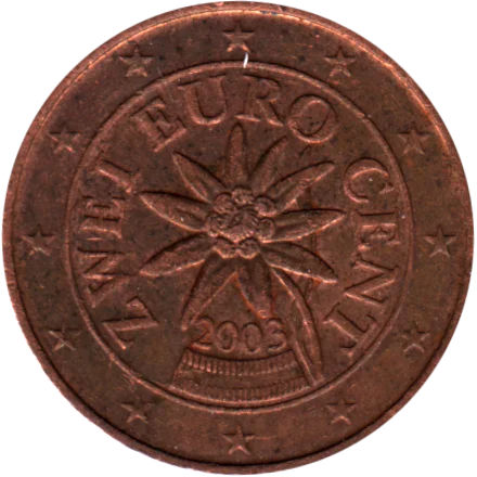 2 cents, 2003 Obverse