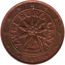 Preview 2 cents, 2003 obverse