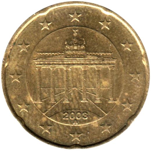 20 cents, 2003 Obverse