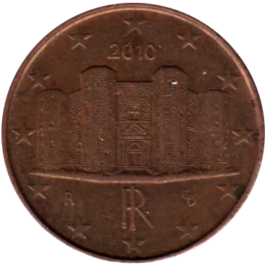 1 cent, 2010 Obverse