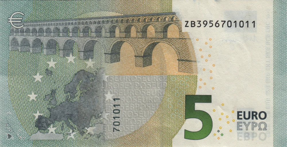 5 Euro, 2013 Reverse