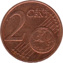 Preview 2 cents, 2016 reverse
