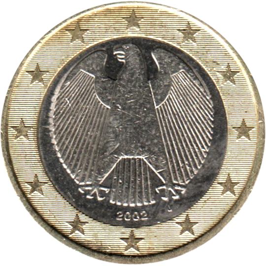 1 Euro, 2002 Obverse