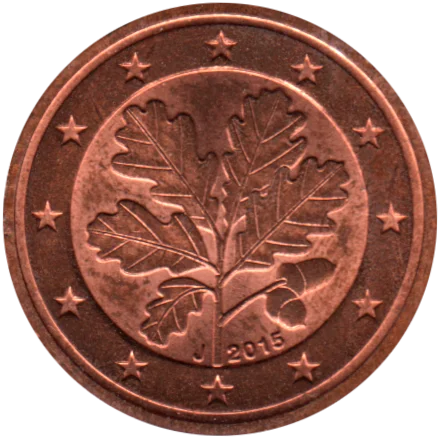 2 cents, 2015 Obverse