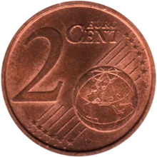 Preview 2 cents, 2015 reverse