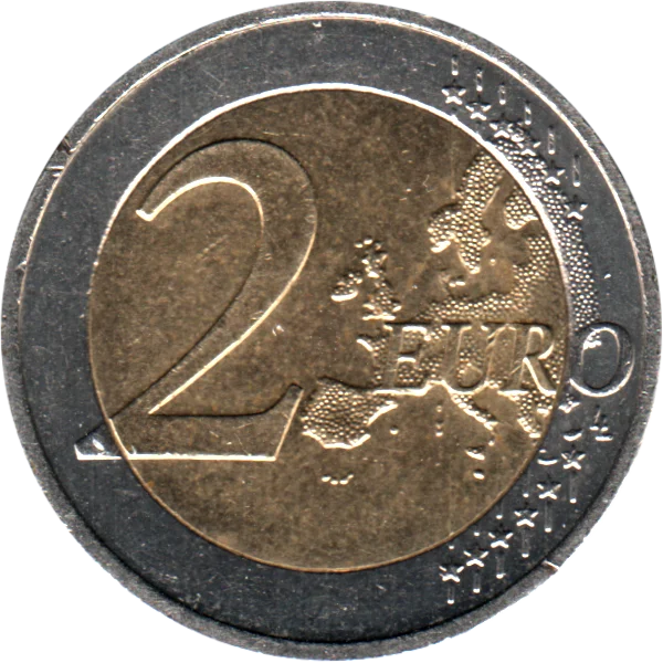 2 Euro, 2020 Reverse