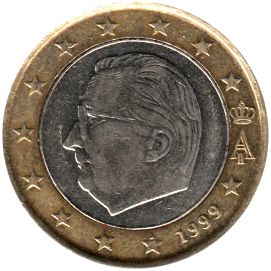 1 Euro, 1999 Obverse