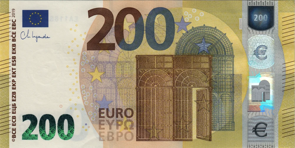 200 Euro, 2019 Obverse