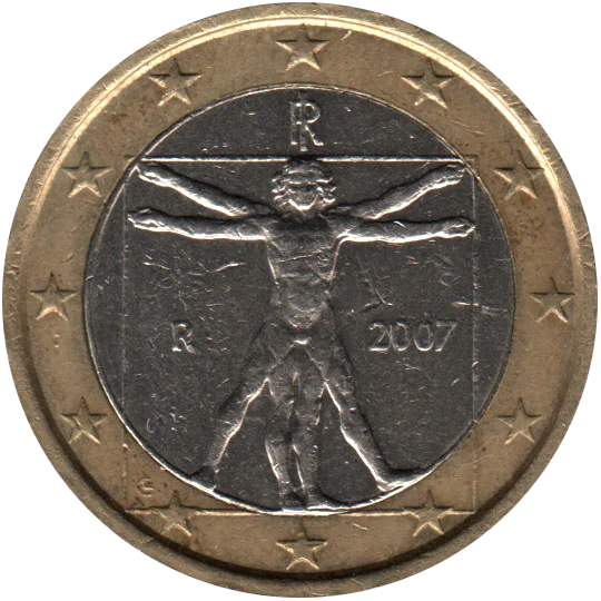 1 Euro, 2007 Obverse