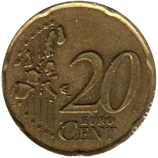 20 cents, 2000 Reverse