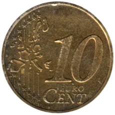 Preview 10 cents, 1999 reverse