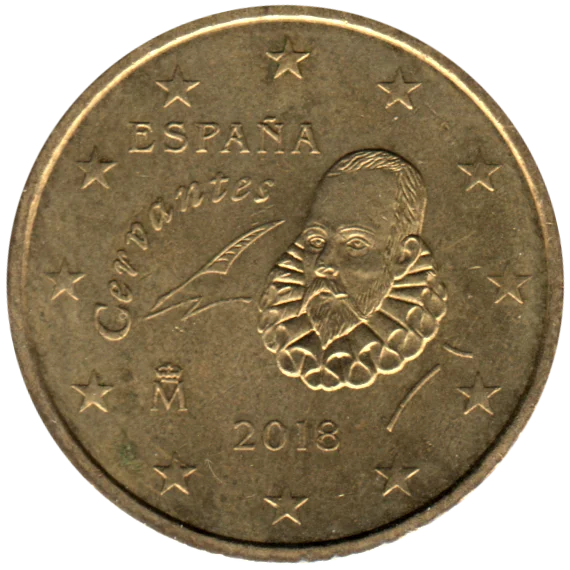 50 cents, 2018 Obverse