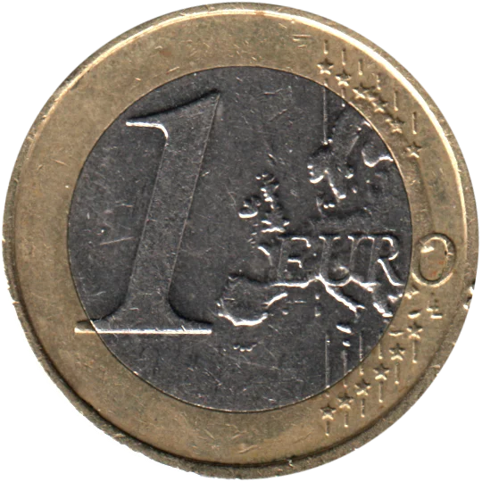 1 Euro, 2015 Reverse