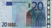 Preview 20 Euro, 2002 obverse