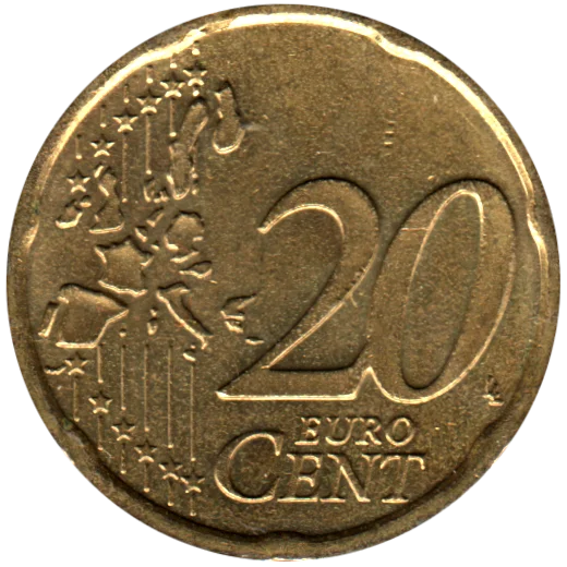 20 cents, 2002 Reverse