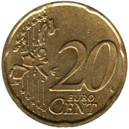 Preview 20 cents, 2002 reverse