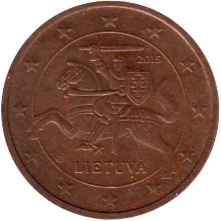 2 cents, 2015 Obverse