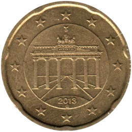 Preview 20 cents, 2013 obverse