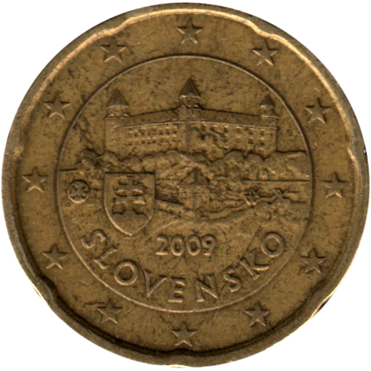 20 cents, 2009 Obverse