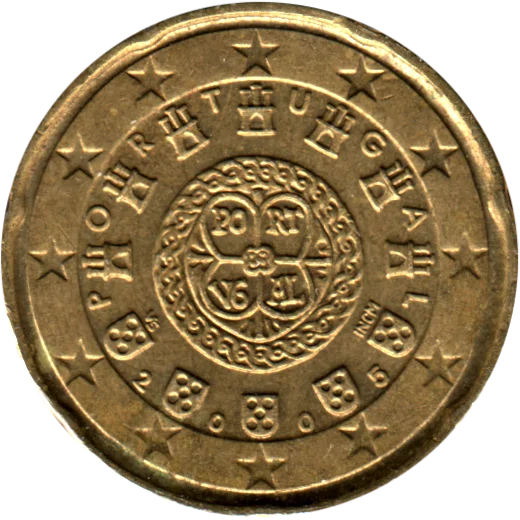 20 cents, 2005 Obverse