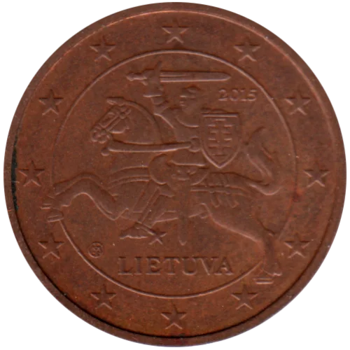 5 cents, 2015 Obverse