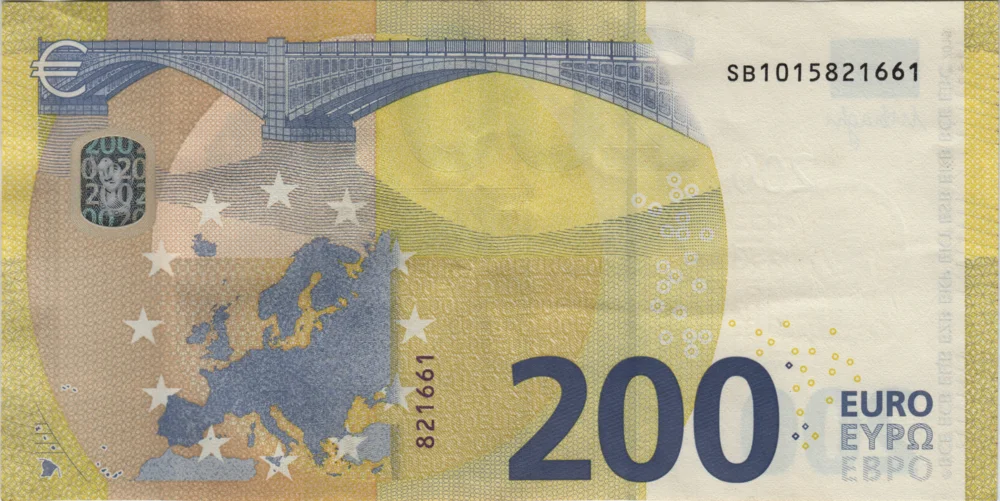 200 Euro, 2019 Reverse