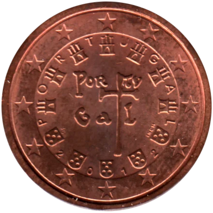 2 cents, 2012 Obverse