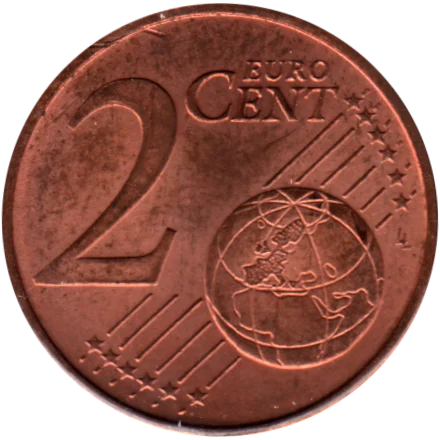 2 cents, 2012 Reverse