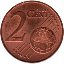 Preview 2 cents, 2012 reverse